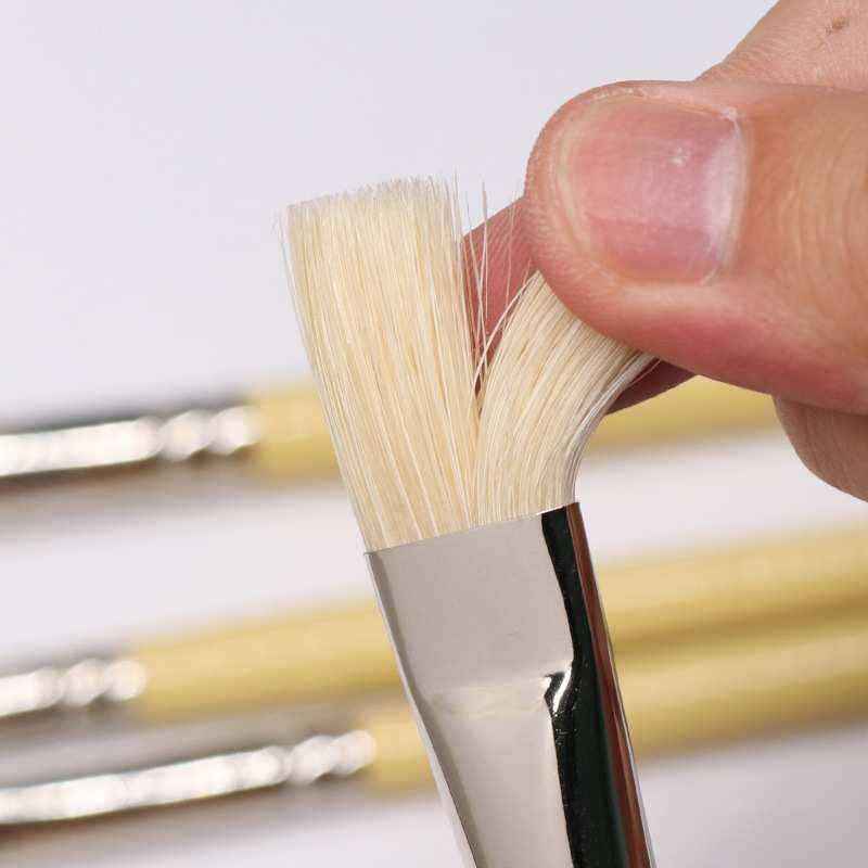 进口温莎牛顿艺术家猪鬃油画笔丙烯水粉绘画笔长/短平头圆头单支,淘宝优惠券,粉丝福利购,淘宝优惠卷