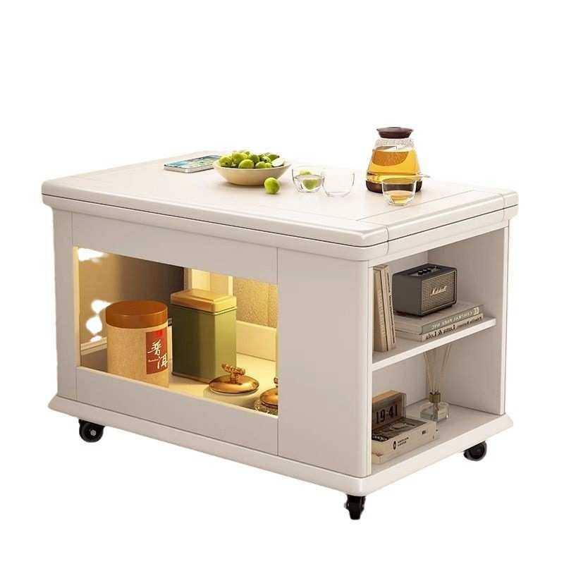 实木移动可折叠茶几家用沙发小推车客厅小户型多功能古风边柜茶桌,淘宝优惠券,粉丝福利购,淘宝优惠卷