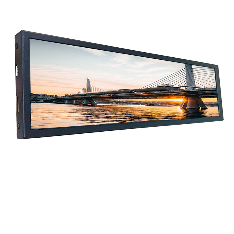 8.8-inch 7.9-inch IPS strip portable touch screen display with stand, chassis secondary screen temperature control display