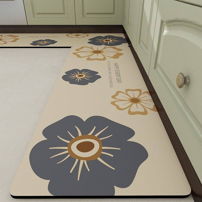 厨房专用地垫防油防水防滑免洗长条硅藻泥吸水吸油耐脏脚垫地毯,淘宝优惠券,粉丝福利购,淘宝优惠卷