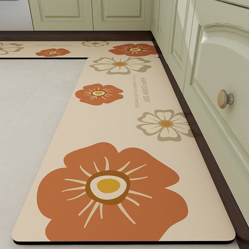 厨房专用地垫防油防水防滑免洗长条硅藻泥吸水吸油耐脏脚垫地毯,淘宝优惠券,粉丝福利购,淘宝优惠卷