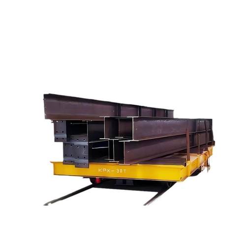 钢结构轨道电动地平车20吨t跨轨转运车万向液压升高无轨电动平车 - 图3