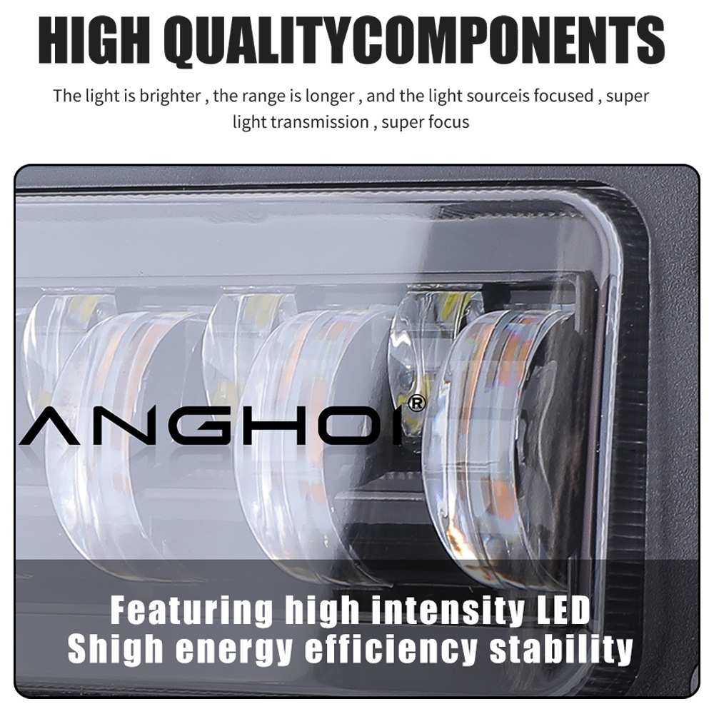 适用LADA汽车2110-2117雾灯保险杠前照灯灯4LED透镜40W越野汽车灯,淘宝优惠券,粉丝福利购,淘宝优惠卷