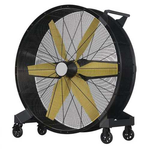 雷豹手推可移动大风扇EF3622D500W超大功率直流电机原装直发 - 图2