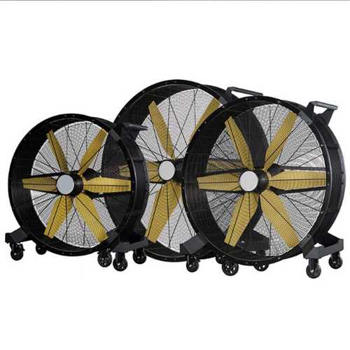 雷豹手推可移动大风扇EF3622D500W超大功率直流电机原装直发 - 图3