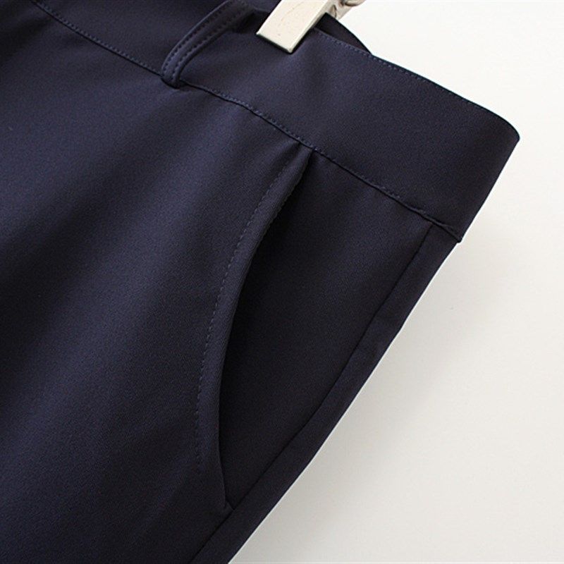 大码女装弹力西装裤300斤胖M秋季简约高腰小直筒商务正装职业西裤,淘宝优惠券,粉丝福利购,淘宝优惠卷