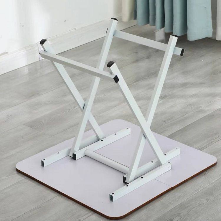 手提桌架支架配件家用餐桌简易金属铁艺桌腿折叠便携方桌桌脚架子,淘宝优惠券,粉丝福利购,淘宝优惠卷