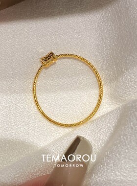 S925纯银灿若繁星戒指女2026新款