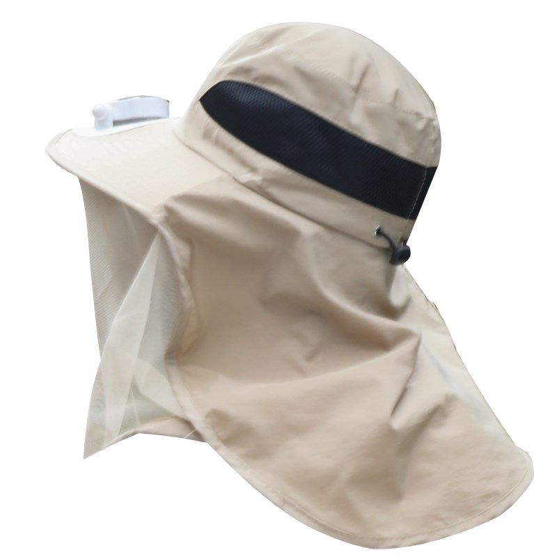 户外垂钓夜钓风扇帽防虫防蚊帽网钓鱼防晒帽头罩男女防蜂帽干活帽,淘宝优惠券,粉丝福利购,淘宝优惠卷