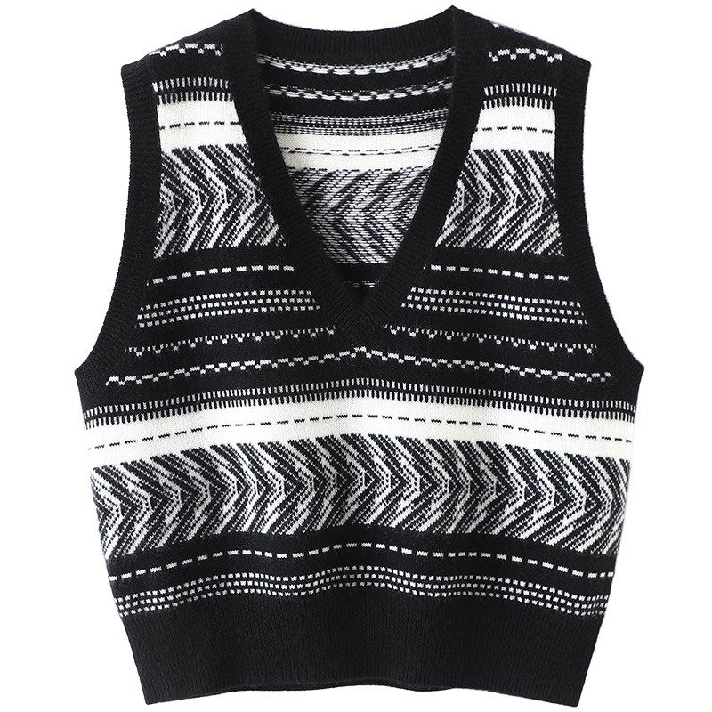 街头闲暇时光~加厚V领100%纯山羊绒坎肩女纯羊绒毛衣针织马甲背心,淘宝优惠券,粉丝福利购,淘宝优惠卷