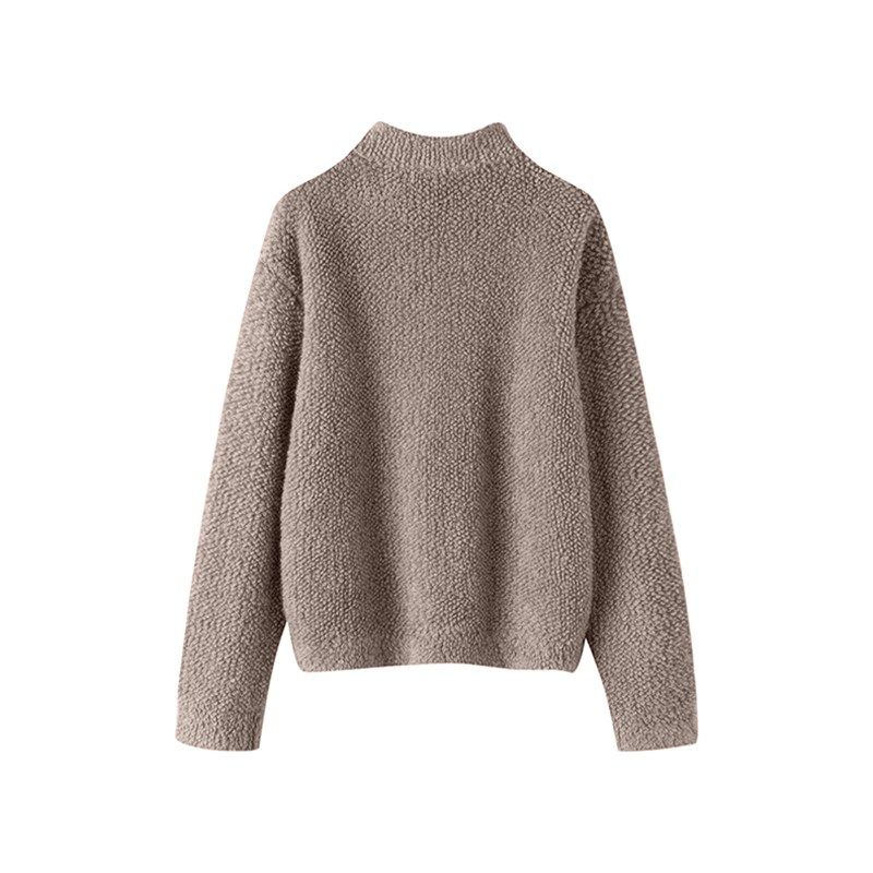 一万个推荐!意式色100%纯山羊绒衫毛巾圈加厚毛衣开衫女宽松外套,淘宝优惠券,粉丝福利购,淘宝优惠卷