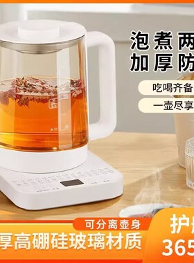 德国智能恒温养生壶多功能烧水壶大容量全自动煮花茶壶家用电热杯