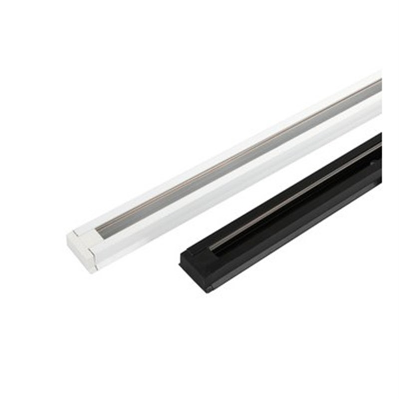 加厚LED轨道射灯吊杆 二线轨道条1米1.L5米导轨条滑道槽灯具配件 - 图3