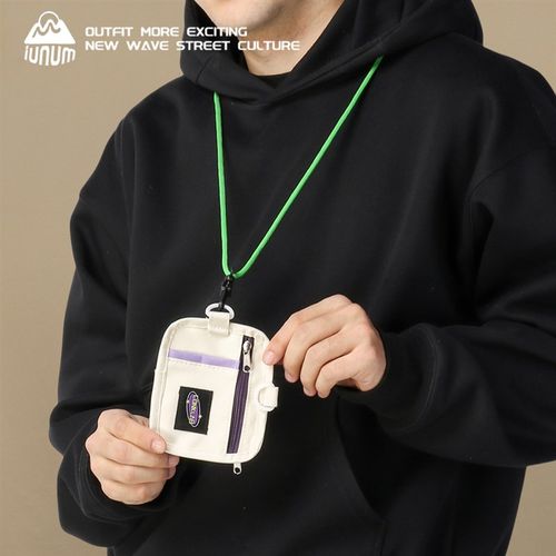 户外轻便挂脖卡h包透明公交工作证件卡套工牌学生胸牌多巴胺零钱 - 图2