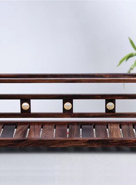 桌面置物架茶杯收纳架柬酸木质多层紫砂壶茶具茶叶摆放展示架子