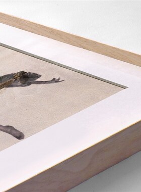 旧岛的诗 舞蹈 现代个性创意人物装饰画工作室客厅玄关壁画小挂画