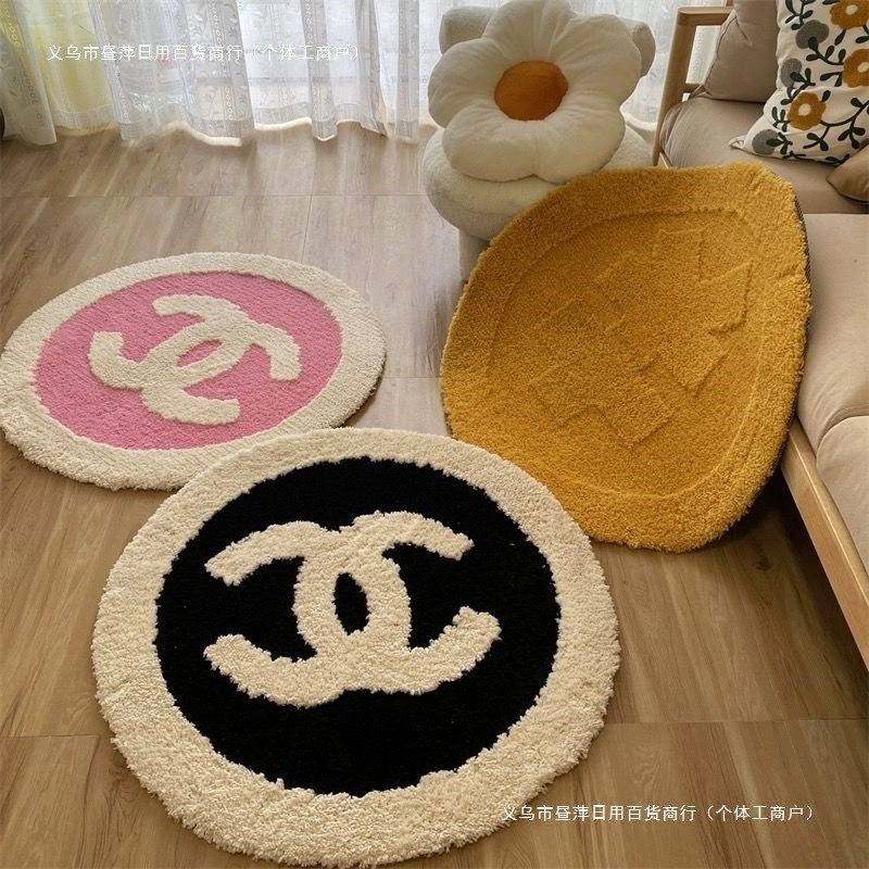 纯手工圆形地毯简约客厅感卧室床边毯电脑椅子进门毛绒垫子包邮】,淘宝优惠券,粉丝福利购,淘宝优惠卷