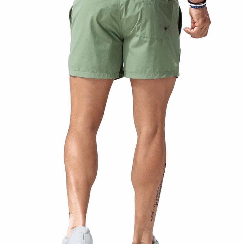 休闲裤男夏季短裤健身速干运动裤新款潮流男士冰丝透气黑色三分裤,淘宝优惠券,粉丝福利购,淘宝优惠卷