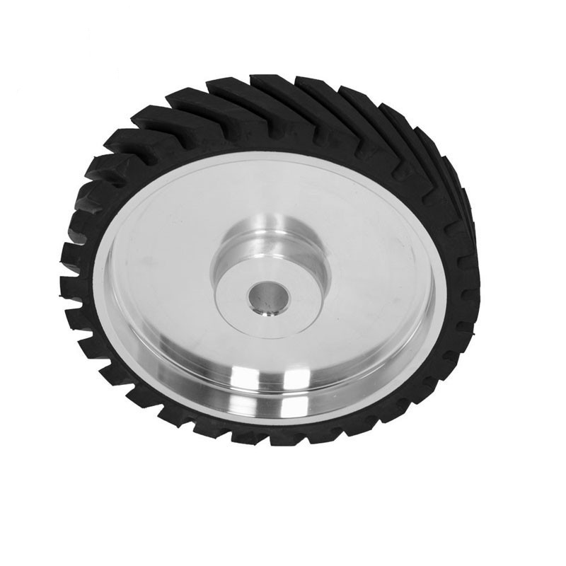 定做砂带机橡胶抛光轮250*25/50/75/100/150有齿铝芯打磨接触轮,淘宝优惠券,粉丝福利购,淘宝优惠卷
