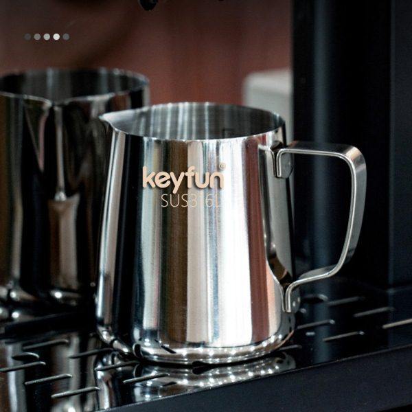 拉花缸316L不锈钢拉花杯尖嘴斜口牛奶杯打奶咖啡器具带刻度量杯,淘宝优惠券,粉丝福利购,淘宝优惠卷