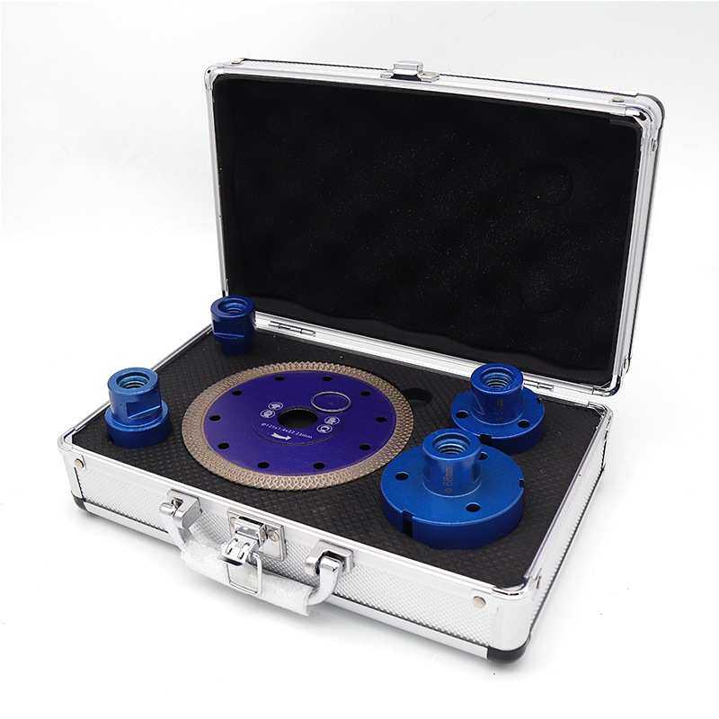 4+1M14钎焊开孔器套装大理石瓷砖岩板陶瓷花岗岩石英石石材钻头,淘宝优惠券,粉丝福利购,淘宝优惠卷