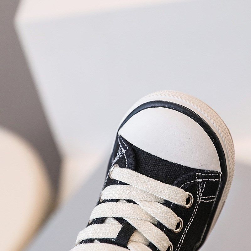 女宝宝帆布鞋男童秋款1-3岁儿童布鞋婴幼儿软底学步鞋板鞋高帮,淘宝优惠券,粉丝福利购,淘宝优惠卷
