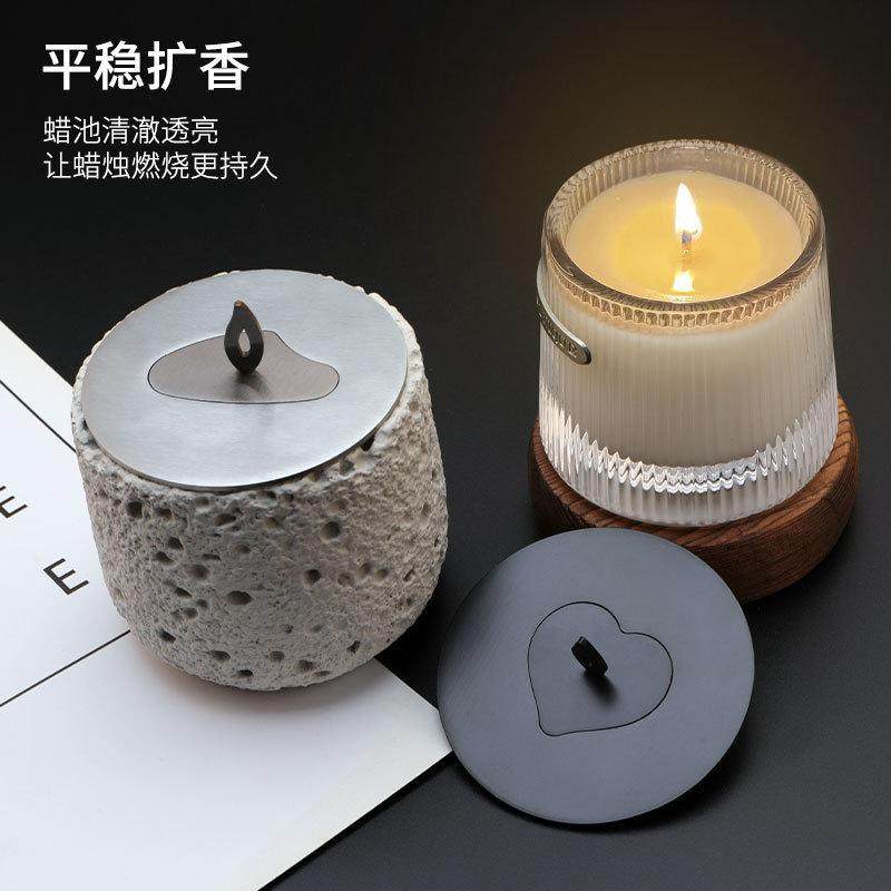 香薰蜡烛聪明盖防尘防风防挂壁聚热多功能不锈钢香薰盖灭烛盖通用,淘宝优惠券,粉丝福利购,淘宝优惠卷