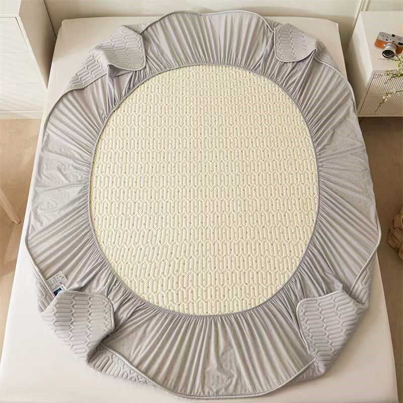 A类乳胶凉席床笠夏季冰丝可水洗床罩床垫保护罩三件套可机洗,淘宝优惠券,粉丝福利购,淘宝优惠卷