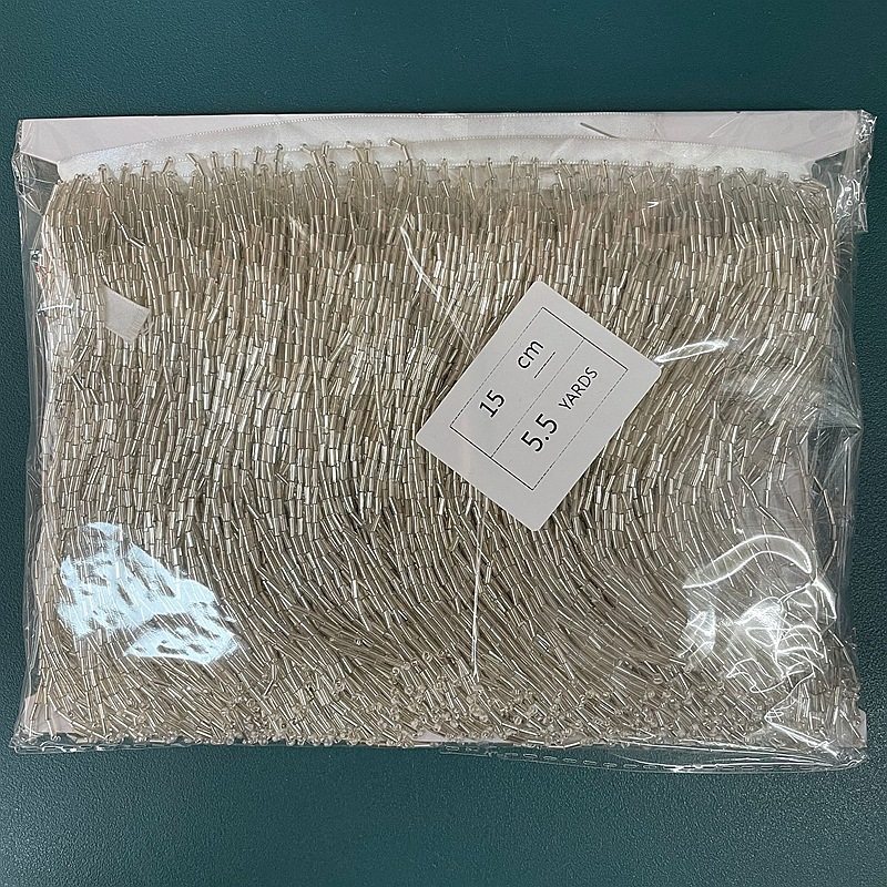 15厘米水晶串珠貉子毛皮草外套银色流苏装饰窗帘拉丁舞服吊坠,淘宝优惠券,粉丝福利购,淘宝优惠卷