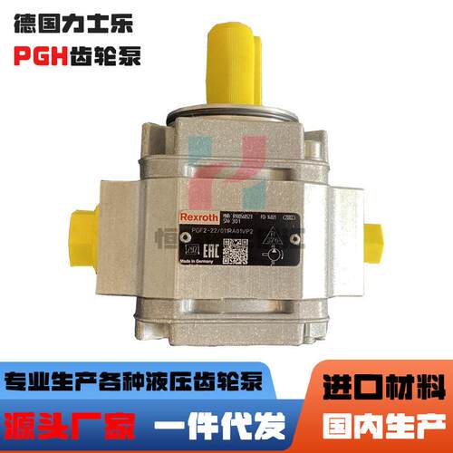 力士乐油泵Rexroth齿轮泵PGF2-22/011RPGH-22/022RPGMPGP液压 - 图0