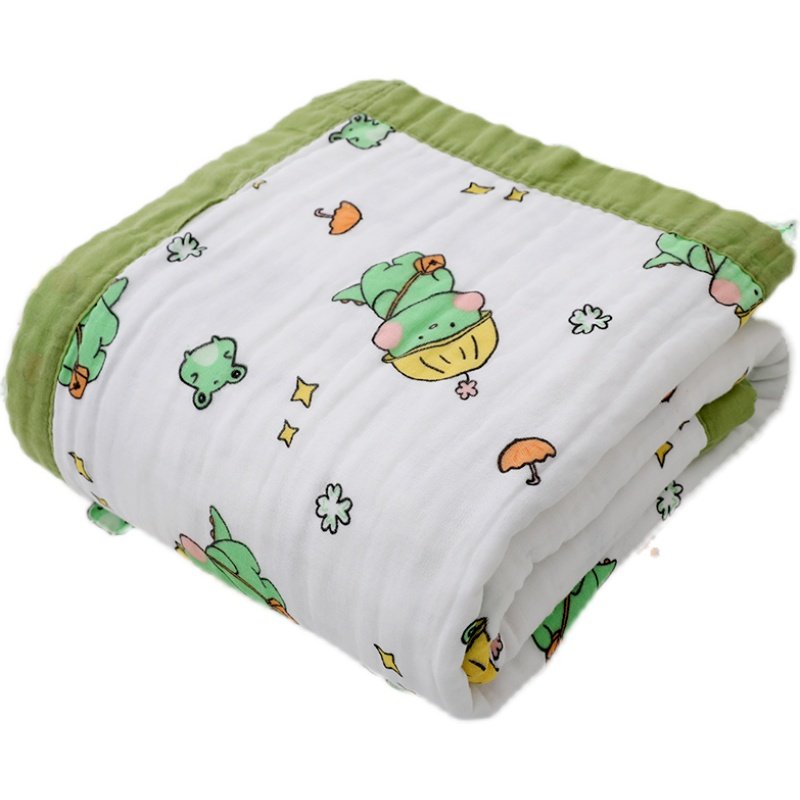 婴儿浴巾盖毯六层纯棉纱布春夏超柔吸水新生儿童抱被童被空调被,淘宝优惠券,粉丝福利购,淘宝优惠卷