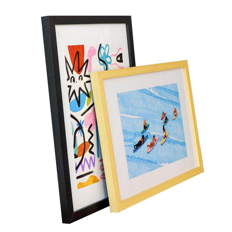 简约实木画框A4 A3 4K 8K 24寸 50x70海报框木质大相框挂墙,淘宝优惠券,粉丝福利购,淘宝优惠卷