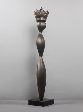 雕塑摆饰大件抽象艺术摆设轻奢软装饰品玻璃钢家居售楼处客厅摆件