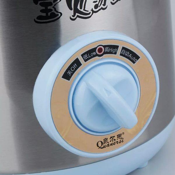 泉尔思手提式1L2L电炖锅宝贝汤粥煲电炖锅煲汤白瓷燕窝炖盅电煲锅,淘宝优惠券,粉丝福利购,淘宝优惠卷