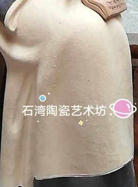 公仔香礼品摆件仕石博古架精品陶瓷湾精 艺术女工艺书摆设文学