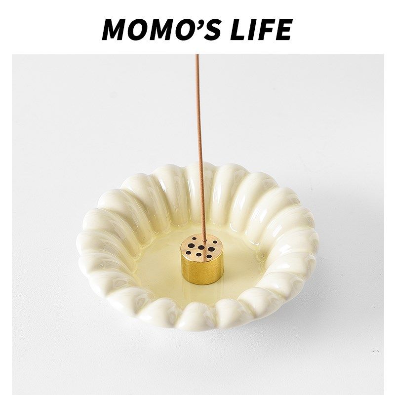 可爱日式手工禅意陶瓷香炉线香底座小号家用香薰简约创意香道摆件,淘宝优惠券,粉丝福利购,淘宝优惠卷