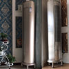 Air conditioning base stainless steel vertical cabinet air conditioning rack cylindrical bracket heightening drainage oval pad elevated rack