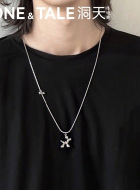 气球狗系列项链情侣款男女毛衣链设计感小众锁骨链