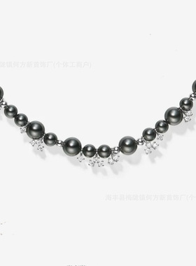 马思纯同款HEFANG何方气泡方糖项