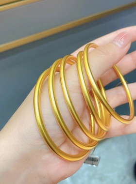 简约镀金南非锡金传承手镯手镯