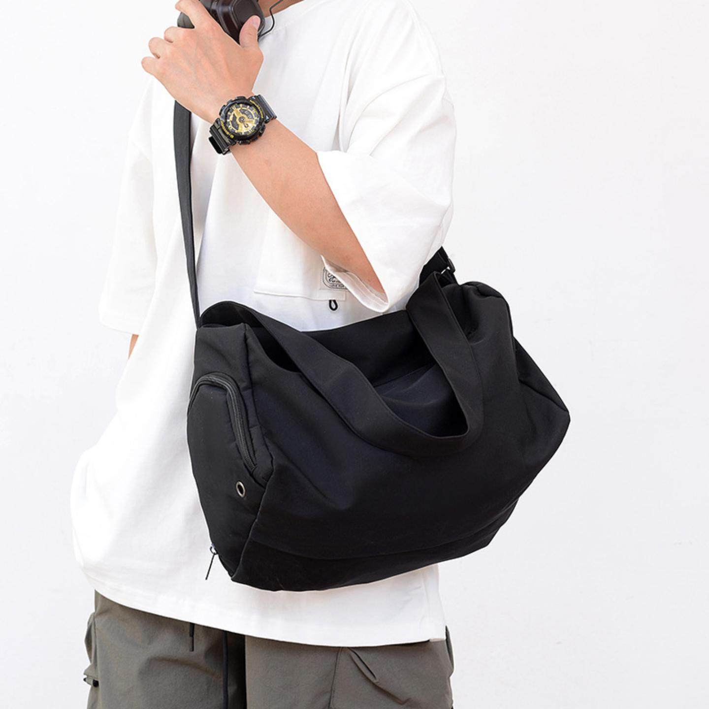 运动瑜伽健身包女收纳斜挎背包男大容量纯色短途轻便旅行包,淘宝优惠券,粉丝福利购,淘宝优惠卷