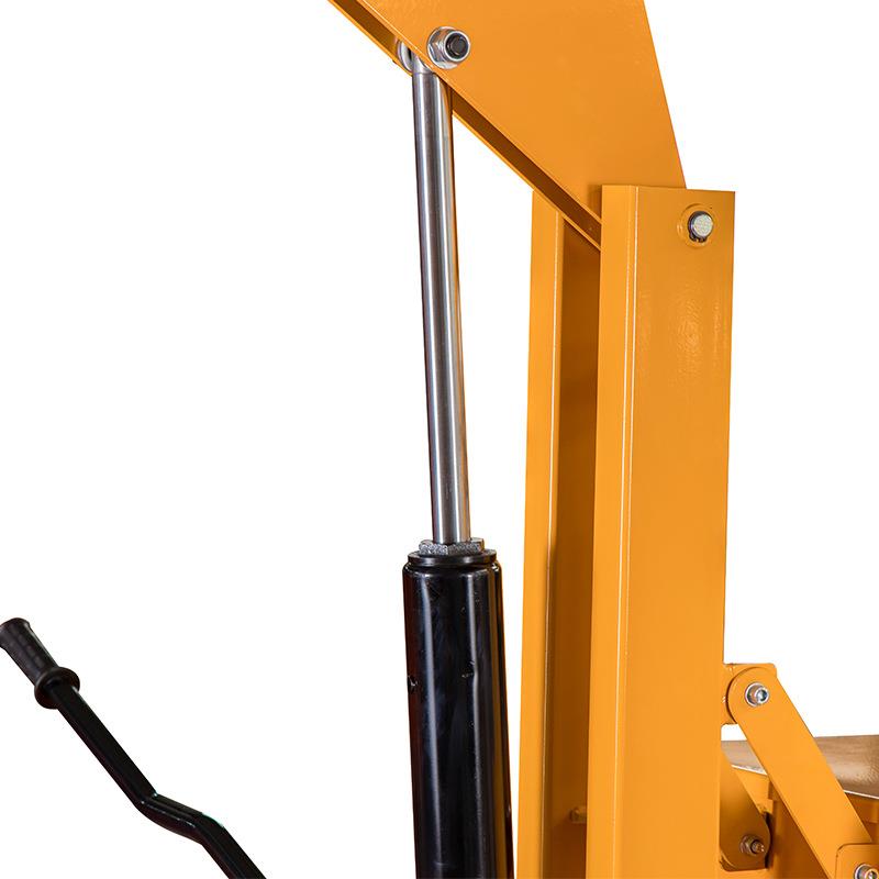 旋转平衡重式单臂吊移动悬臂吊起重机手动液压折叠平衡重式单臂吊 - 图0