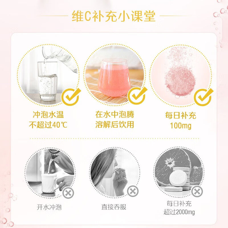 Swisse斯维诗维生素C锌泡腾片高浓度VC补充维清新草莓味运动营养,淘宝优惠券,粉丝福利购,淘宝优惠卷