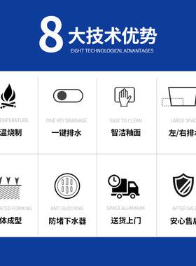 阳台拖把池陶瓷拖布池洗地拖盆水槽卫生间落地式家用户外拖把盆池