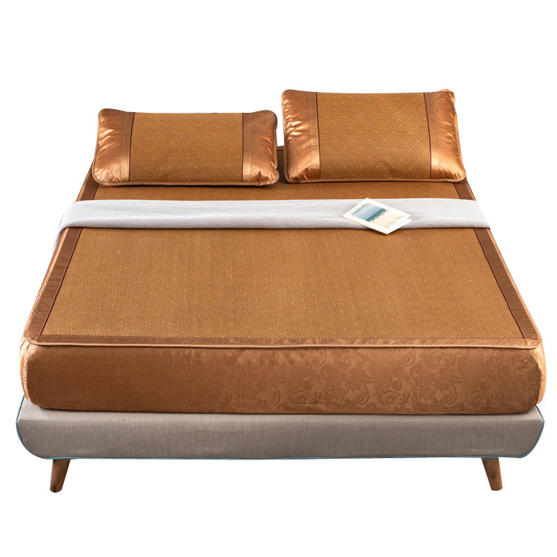 夏季床笠款藤席冰丝凉席三件套1.8m床可折叠全包滕席1.5米腾夏天2,淘宝优惠券,粉丝福利购,淘宝优惠卷