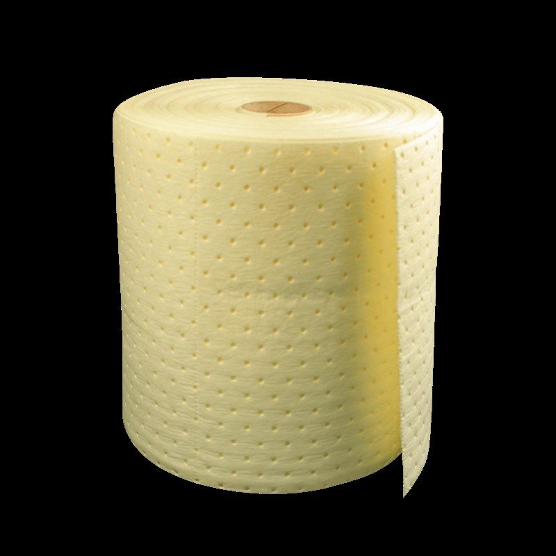 黄色吸液棉卷状吸水吸油吸附毯垫400*5002mm泄漏应急化学品吸附棉,淘宝优惠券,粉丝福利购,淘宝优惠卷