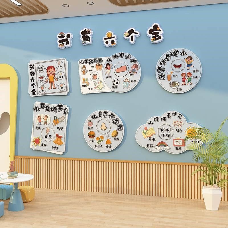 幼儿园墙面装饰贴主题材料文化教室布置爱保护眼睛环创视力黑板报,淘宝优惠券,粉丝福利购,淘宝优惠卷