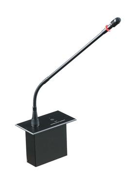 嵌入式有线手拉手会议系统桌面鹅颈麦克风电容式超心型话筒