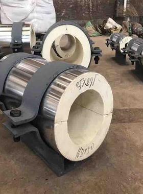 长输低能耗蛭石隔热管托固定滑动导向蒸汽输送管托聚氨酯隔热管托