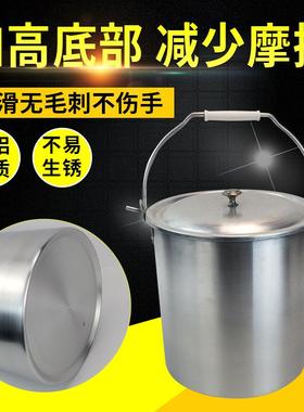 防爆铝桶一体成型手提水桶加油站油桶带盖带鸭嘴加厚直型锥型铝桶